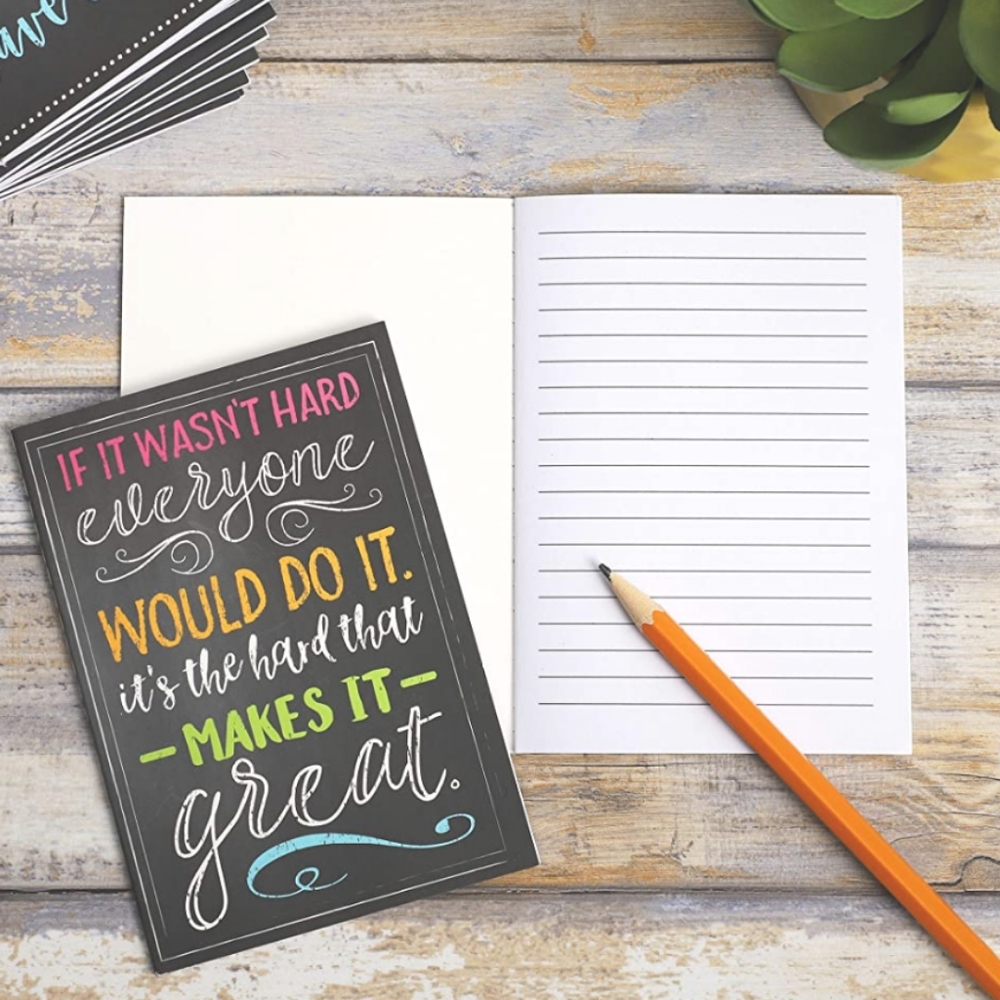 Two-Set Inspirational Quote Pocket Journals